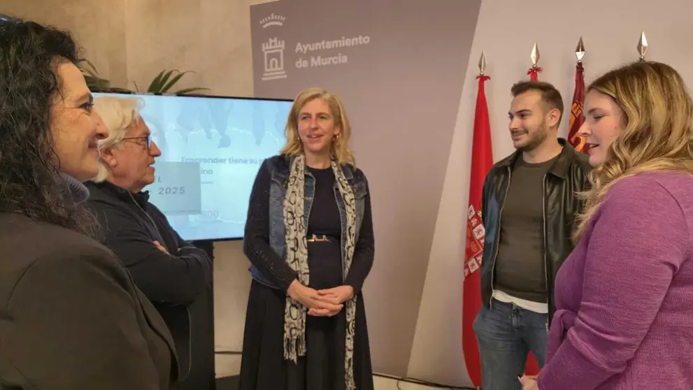 Presentaci&oacute;n del Veloc&iacute;metro del Emprendedor 2025 de Murcia. (Ayuntamiento de Murcia)