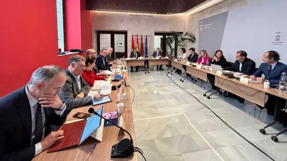 &Uacute;ltimo Consejo de Administraci&oacute;n de Aguas de Murcia del ejercicio 2025. (Ayuntamiento de Murcia)