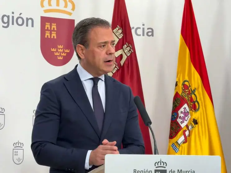 Marcos Ortu&ntilde;o, consejero de Presidencia y Portavoz del Gobierno. (CARM)