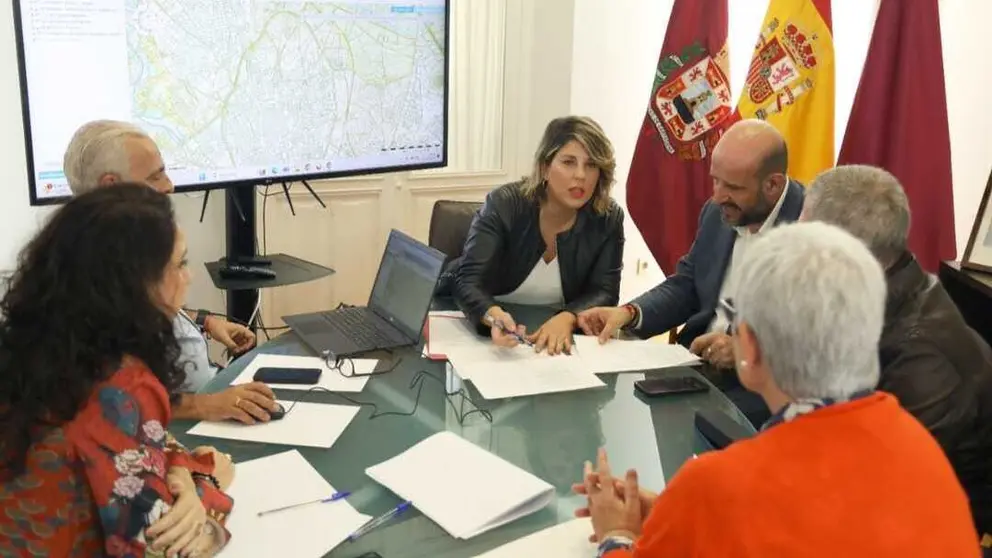 Imagen de archivo del inicio del proceso de an&aacute;lisis de las alegaciones e informes al PGOU. (Ayuntamiento de Cartagena)