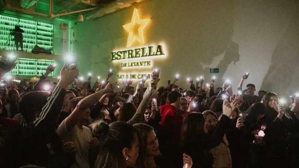 Imagen de unos de los eventos en la Sala de Catas. (Estrella de Levante)
