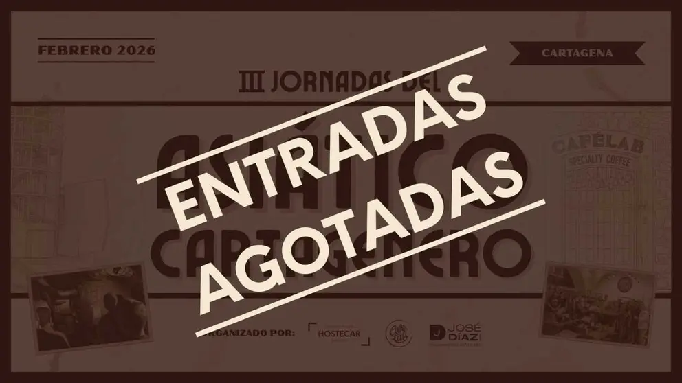 Cartel de todo vendido. (Hostecar)