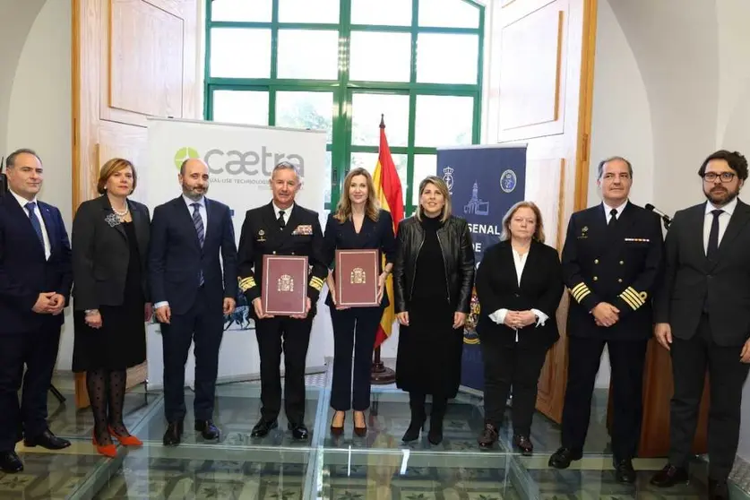Cartagena ha dado hoy un paso decisivo para fortalecer su posici&oacute;n como referente internacional en tecnolog&iacute;a de defensa. El Arsenal de Cartagena ha sido el escenario de la firma del Protocolo General de Actuaci&oacute;n dentro de la l&iacute;nea &lsquo;Caetra Arsenal&rsquo;
