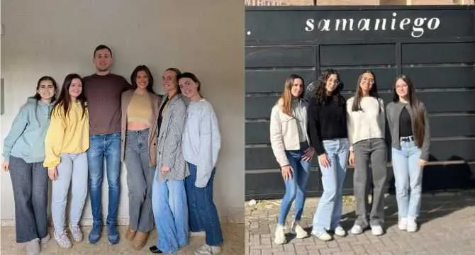 Imagen de los dos equipos ganadores en las dos categor&iacute;as. (Fidedigno)