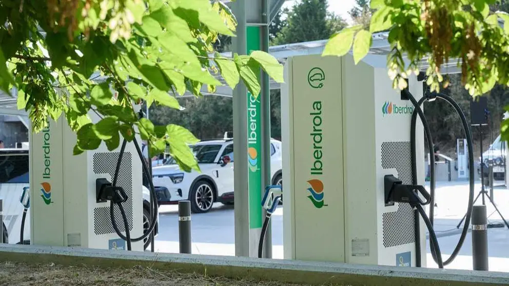Puntos de recarga de Iberdrola. (Iberdrola)