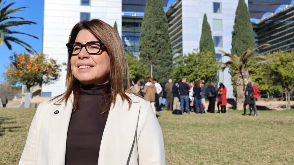 Alicia Rubio, aspirante a ser la primera rectora de la historia de la UMU. (UMU)