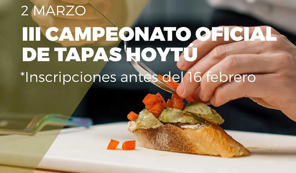 Campeonato regional de tapas 2026 - HoyT&uacute;