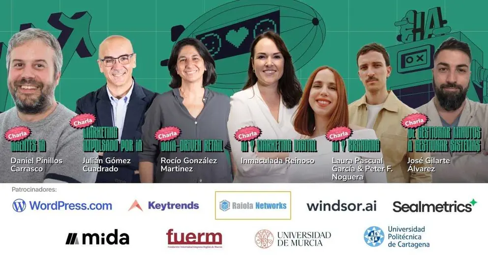 Cartel con los ponentes. (ENAE Business School)