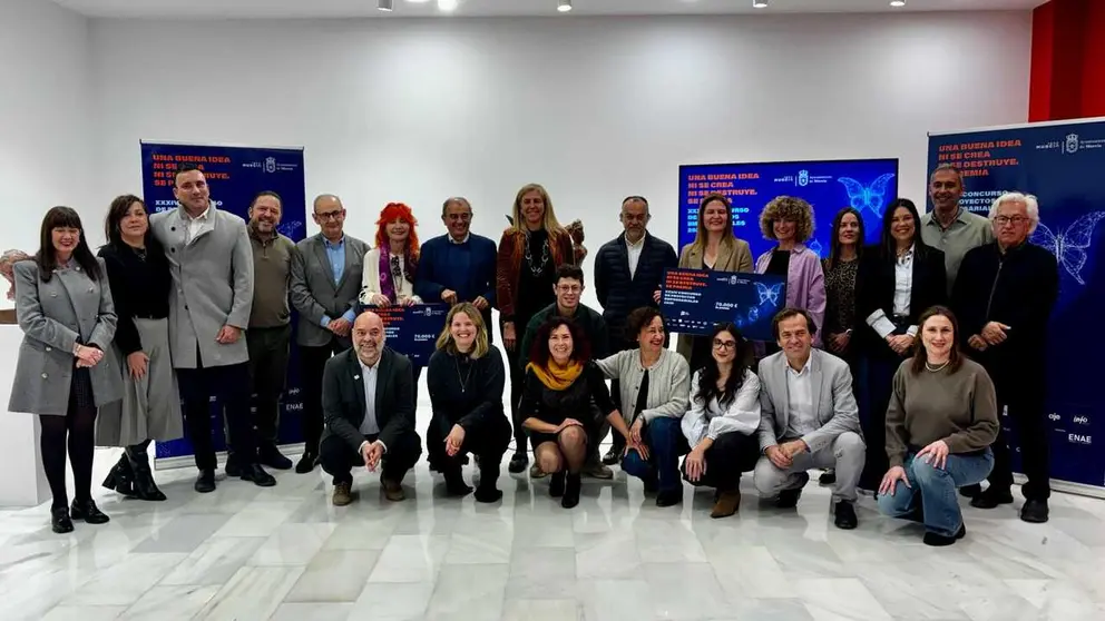 Presentaci&oacute;n de la XXXIV edici&oacute;n del Concurso de Proyectos Empresariales de Murcia. (Ayuntamiento de Murcia)