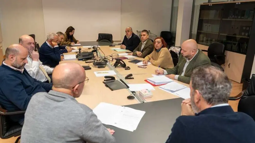 Reuni&oacute;n del consejo de administraci&oacute;n de la sociedad municipal Casco Antiguo. (Ayuntamiento de Cartagena)