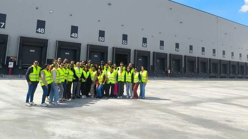 Alumnos de ENAE Business School visitan las instalaciones de El Mosca by Logista. (Logista)