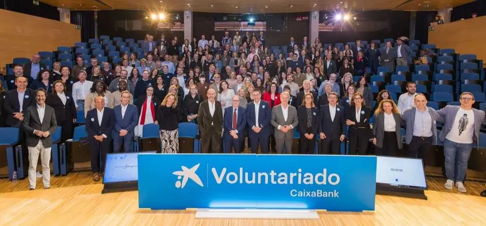 Encuentro anual del voluntariado. (CaixaBank)