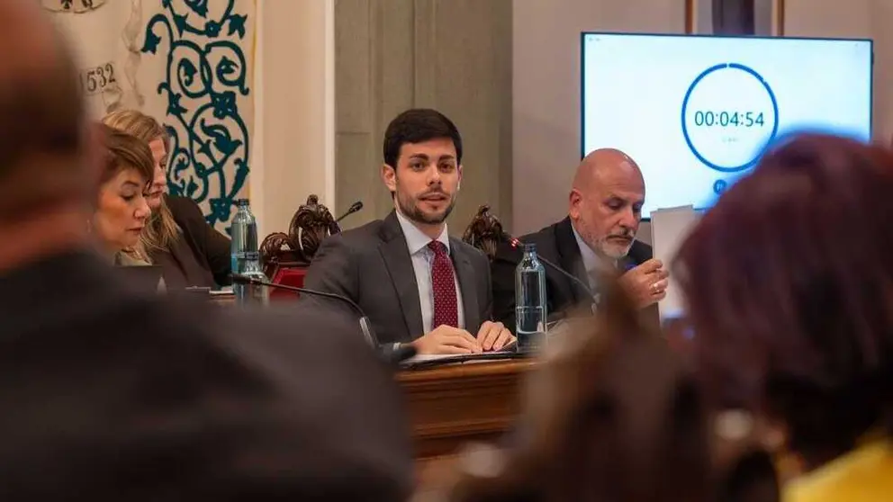 El concejal de Hacienda del consistorio cartagenero, Ignacio J&aacute;udenes. (Ayuntamiento de Cartagena)