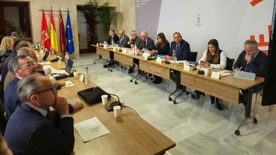 Primera reuni&oacute;n del Consejo de Administraci&oacute;n de Aguas de Murcia de 2026. (Ayuntamiento de Murcia)