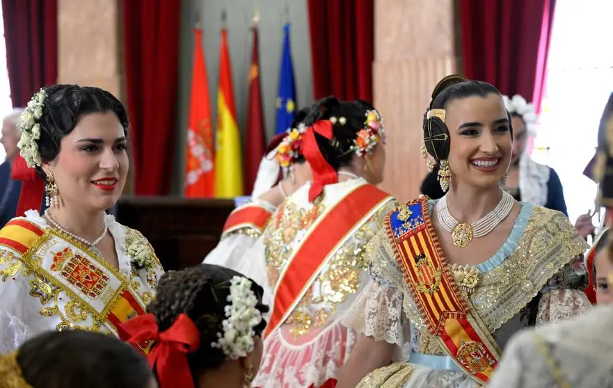 Recepci&oacute;n Reinas Huerta