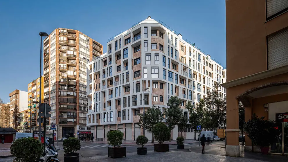 Edificio Tercer Baluarte del Estudio Bernardino Aquitectos, uno de los seleccionados en los Premios Arquitectura 2026. (Juan Curbelo)