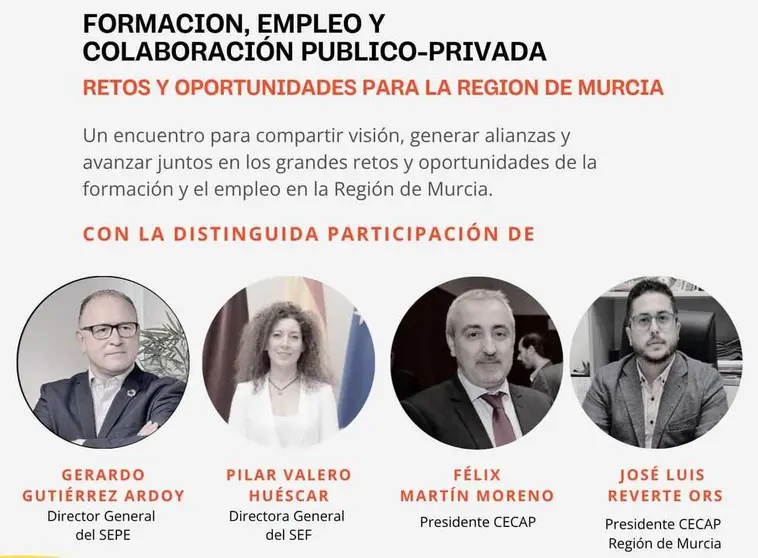 Cartel de la jornada. (JR Comunicaci&oacute;n y Protocolo)