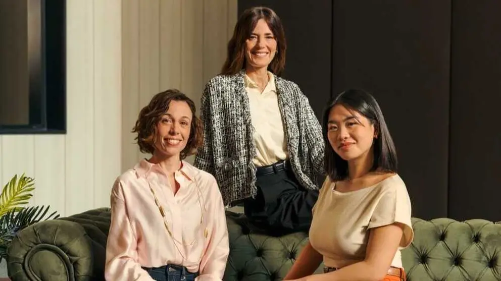 Imagen de tres empresarias. (CaixaBank)