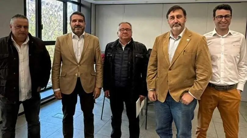 Reuni&oacute;n entre AEMA, Getrame, Paudire y CROEM. (AEMA)