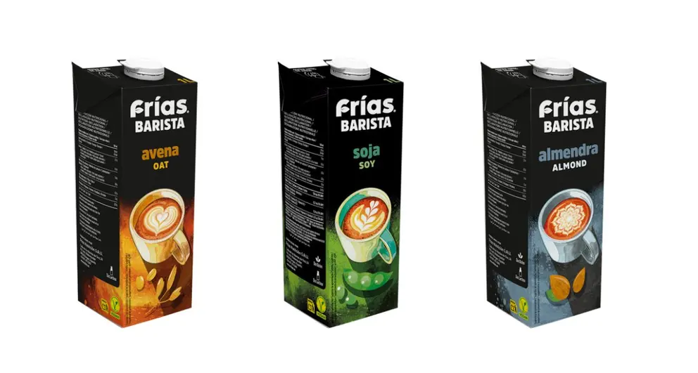 Bebidas vegetales de Fr&iacute;as. (Juver)