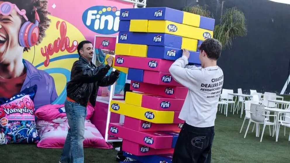 Presencia de Fini en un concierto. (Agencia Weekend)