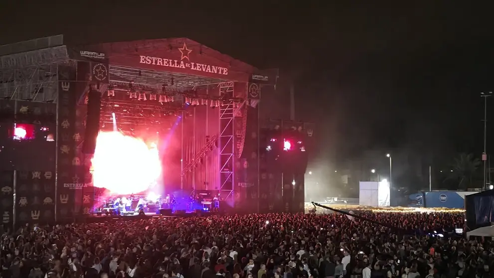 Imagen del festival Warm Up. (Ayuntamiento de Murcia)