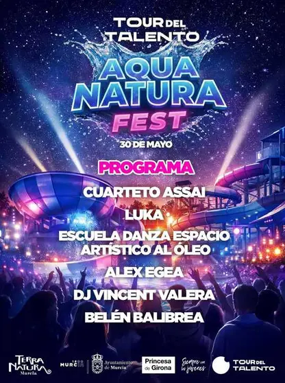 Cartel Aqua Natura Fest