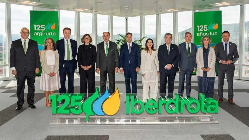 Imagen de familia del evento en Bilbao para celebrar el 125 de Iberdrola. (Iberdrola)