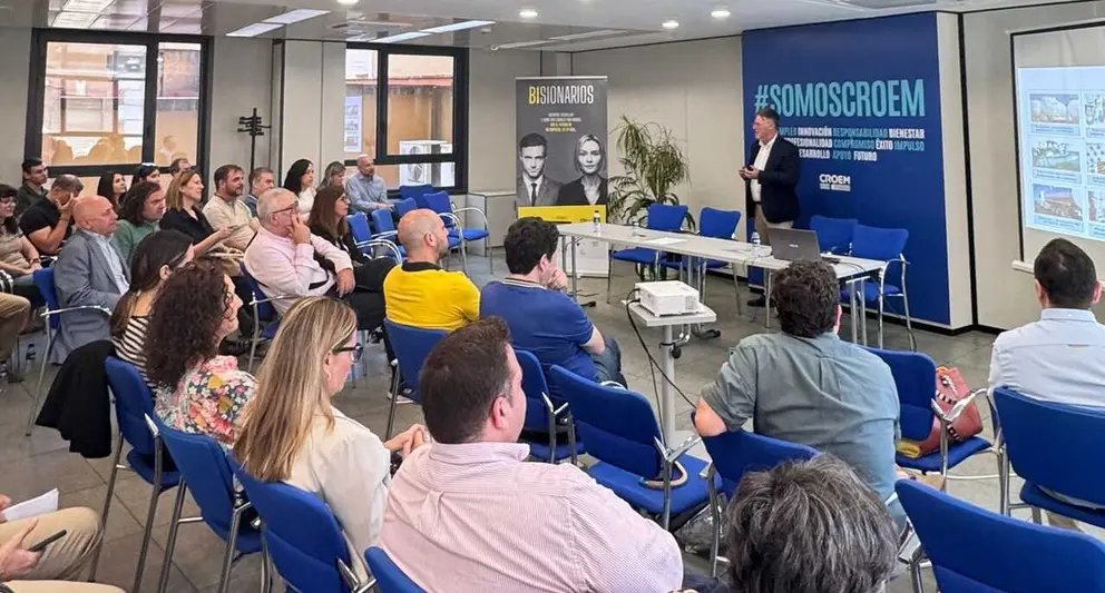 Un momento durante el transcurso del encuentro. (CaixaBank)