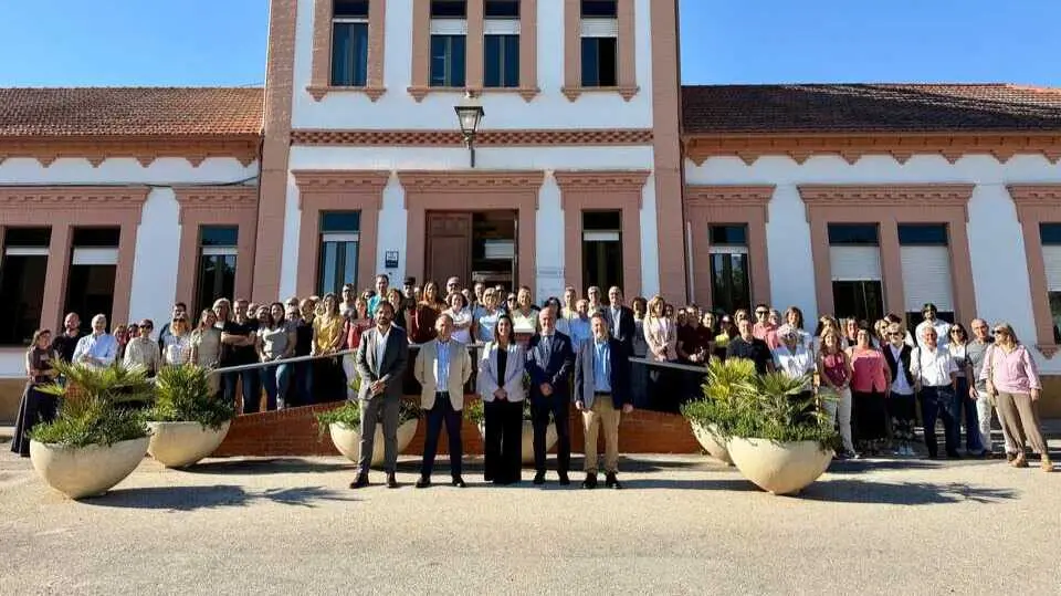 Imagen de familia durante la celebraci&oacute;n de San Isidro Labrador. (CARM)
