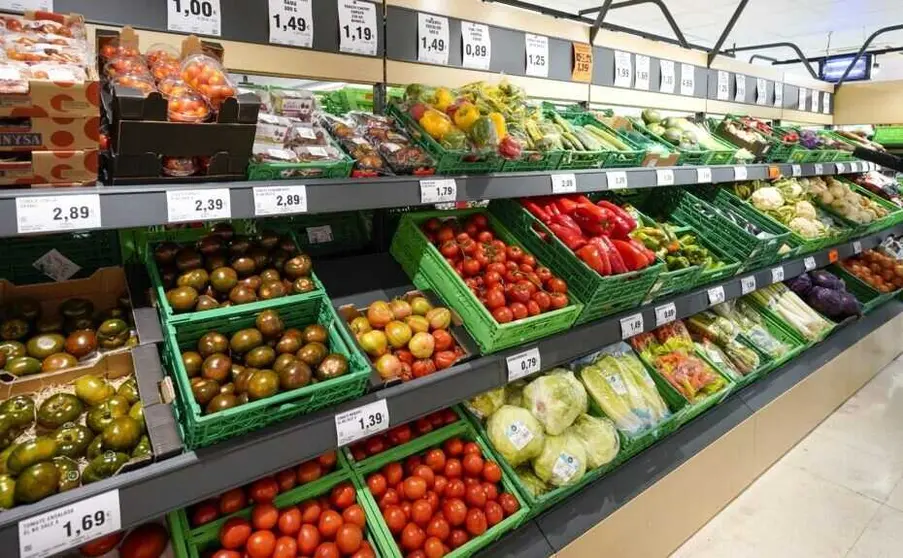 Fruter&iacute;a de un supermercado Dia. (Dia)
