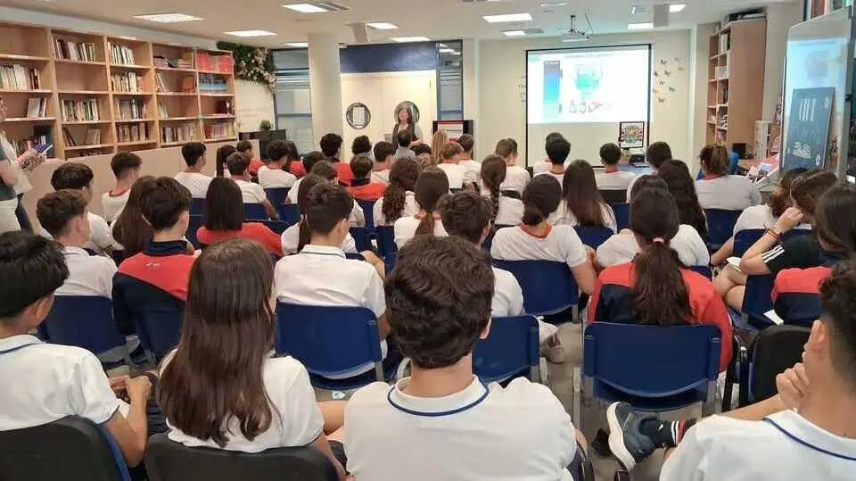 Imagen de la charla. (Gomarco)