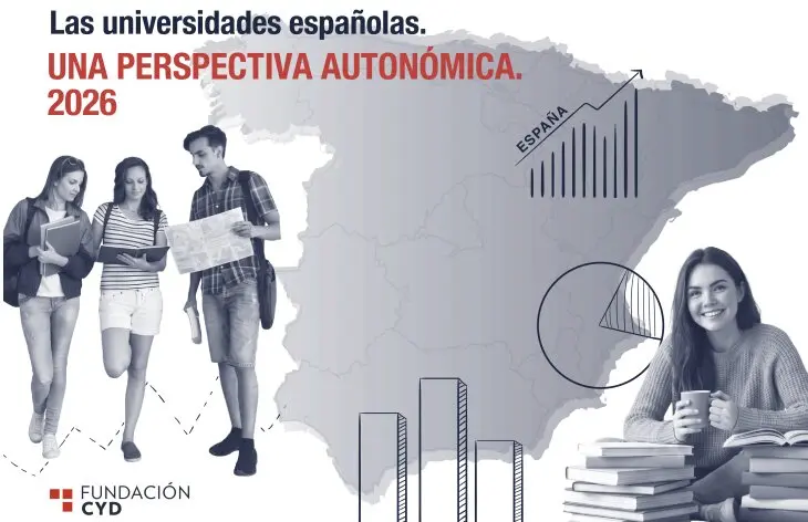 Portada del informe sobre las universidades espa&ntilde;olas de la Fundaci&oacute;n CYD. (Fundaci&oacute;n CYD)