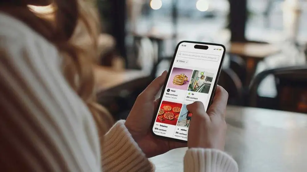 Imagen de la app hecha con IA. (CaixaBank)
