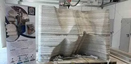Imagen del proyecto ArtReef, uno de los que desarrolla la Comunidad para recuperar residuos y que investiga en concreto la elaboraci&oacute;n de arrecifes artificiales a partir de residuos de cantera. (CARM)