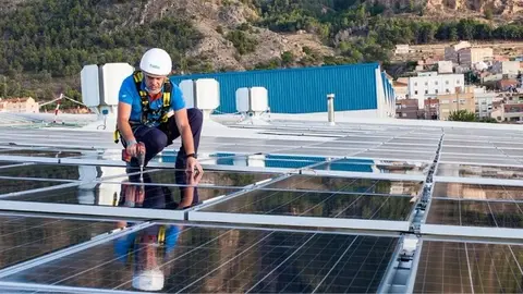 Placas solares.