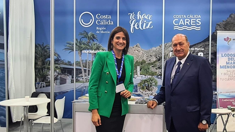 alcaldesa archena con gerente Expo Orense