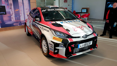 Toyota labasa salta al mundo de los Rallyes