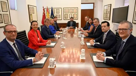 Primera reuni&oacute;n del nuevo Gobierno de la Regi&oacute;n de Murcia.