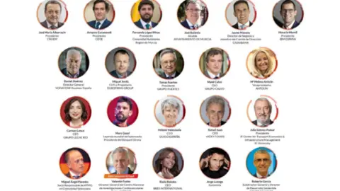 Cartel de ponentes de la presente edici&oacute;n del Ceo Congress.