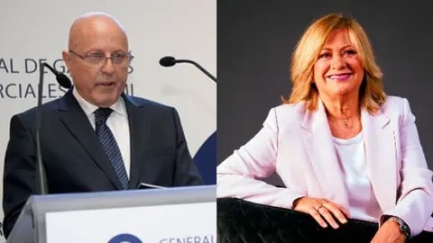 Tom&aacute;s Olivo (General de Galer&iacute;as Comerciales) e Isabel Garc&iacute;a  (Grupo Pi&ntilde;ero). (1)