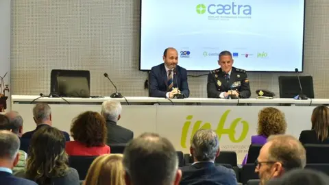 Inauguraci&oacute;n de la Jornada &lsquo;Ecosistema de Tecnolog&iacute;as para la Seguridad&rsquo;.