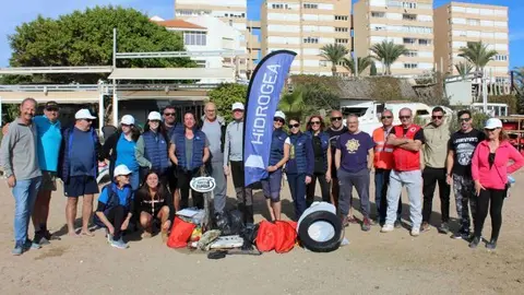 La mayor parte de los voluntarios son trabajadores de Hidrogea.