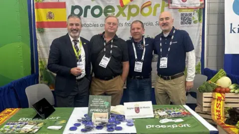 Proexport ha contado con un stand propio, subvencionado por la Comunidad Aut&oacute;noma de la Regi&oacute;n de Murcia, a trav&eacute;s de la consejer&iacute;a de Agua, Agricultura, Ganader&iacute;a y Pesca.
