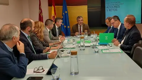 El consejero de&nbsp;Investigaci&oacute;n, Juan Mar&iacute;a V&aacute;zquez, presidi&oacute; este mi&eacute;rcoles la reuni&oacute;n del patronato de la Fundaci&oacute;n S&eacute;neca.
