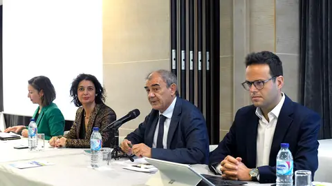 De izq a dcha Sarah de Heusch, Sonia Carrillo, Juan Antonio Pedre&ntilde;o y V&iacute;ctor Meseguer. JUANCHI L&Oacute;PEZ