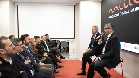 El presidente de la C&aacute;mara de Comercio de Murcia, Miguel L&oacute;pez Abad, destaca el car&aacute;cter emblem&aacute;tico del proyecto en la celebraci&oacute;n del 125 aniversario de la corporaci&oacute;n empresarial.