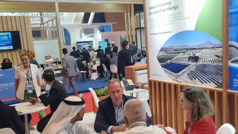 AgritechMurcia durante su participaci&oacute;n en el Foro Mundial del Agua en Bali.