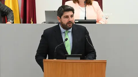 Fernando L&oacute;pez Miras durante su comparecencia.