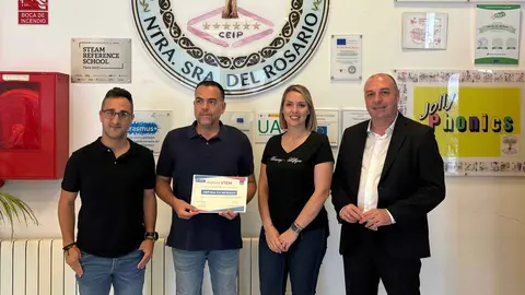 Entrega del premio de la Fundaci&oacute;n Aquae de Hidrogea.